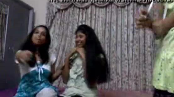 Bangladeshi hostel girl dancing