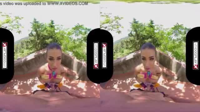 Vr cosplay x susy gala fighting you with her booty vr porn