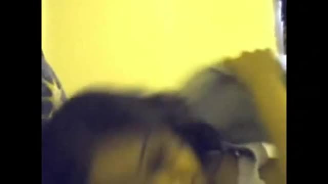 Indian teen couple kissing
