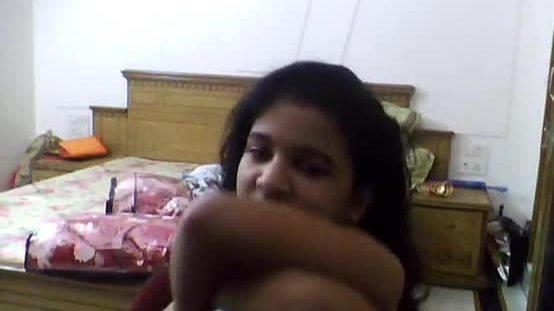 Tiny indian girl with small tits fingering